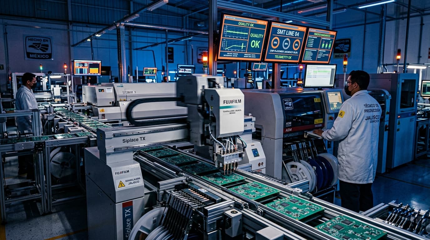 Semiconductor & Advanced Electronics Nearshoring: Navigating Mexico's CHIPS Act Integration, Guadalajara Clusters & ITAR Compliance - Nearshore Navigator Industrial Insight